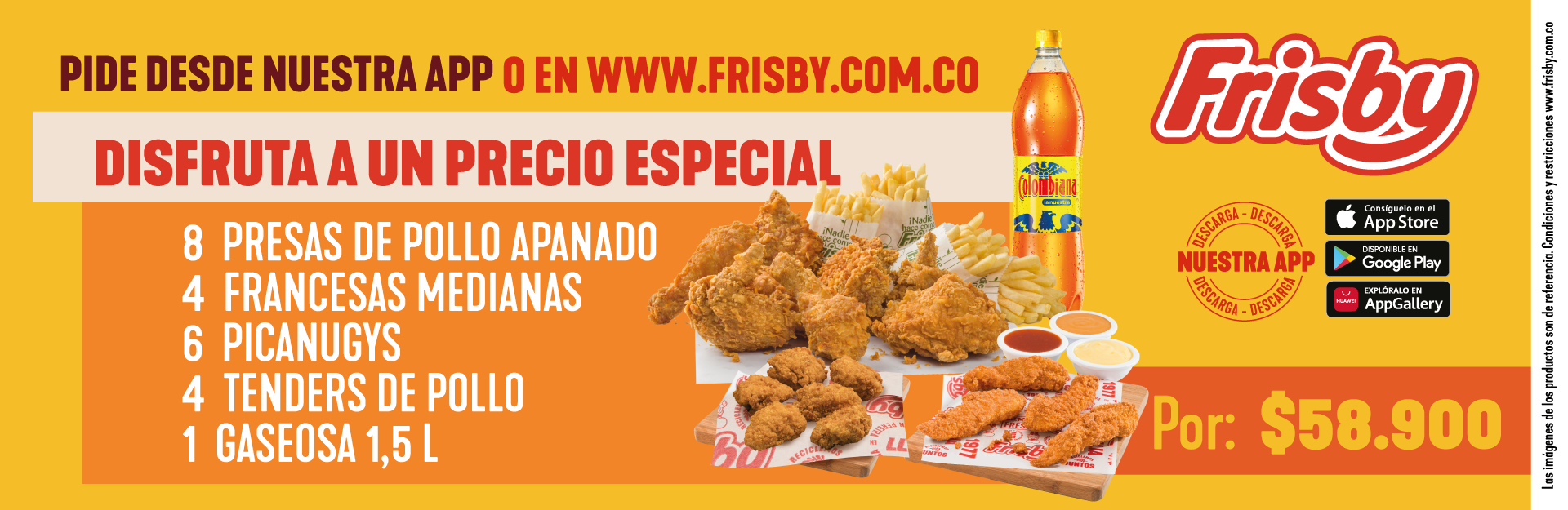 Frisby Sabor en todo Frisby