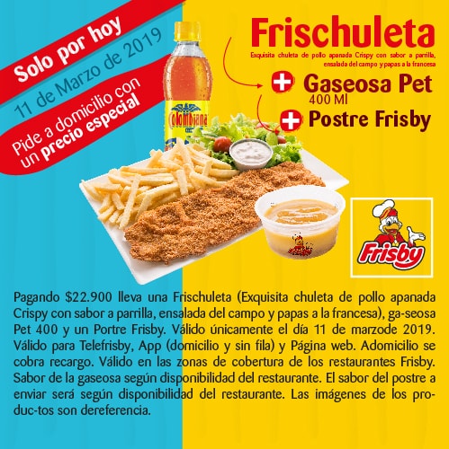 Novedades - Frisby